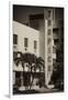 Art Deco Architecture of Miami Beach - The Tropics Hotel - Florida-Philippe Hugonnard-Framed Premium Photographic Print