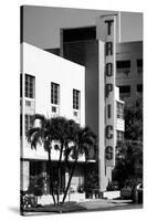 Art Deco Architecture of Miami Beach - The Tropics Hotel - Florida-Philippe Hugonnard-Stretched Canvas