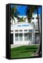 Art Deco Architecture of Ocean Drive - 14th Street Sign - Miami Beach - Florida-Philippe Hugonnard-Framed Stretched Canvas