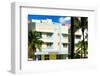 Art Deco Architecture of Ocean Drive - Miami Beach - Florida-Philippe Hugonnard-Framed Photographic Print