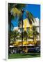 Art Deco Architecture of Ocean Drive - Miami Beach - Florida-Philippe Hugonnard-Framed Photographic Print