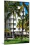 Art Deco Architecture of Ocean Drive - Miami Beach - Florida-Philippe Hugonnard-Mounted Photographic Print