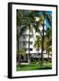 Art Deco Architecture of Ocean Drive - Miami Beach - Florida-Philippe Hugonnard-Framed Photographic Print