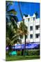 Art Deco Architecture of Ocean Drive - Miami Beach - Florida-Philippe Hugonnard-Mounted Premium Photographic Print