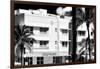 Art Deco Architecture of Ocean Drive - Miami Beach - Florida-Philippe Hugonnard-Framed Photographic Print