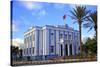 Art Deco Architecture, Sidi Ifni, Morocco, North Africa, Africa-Neil-Stretched Canvas