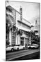 Art Deco Architecture with Yellow Cab - Miami Beach - Florida-Philippe Hugonnard-Mounted Photographic Print