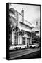 Art Deco Architecture with Yellow Cab - Miami Beach - Florida-Philippe Hugonnard-Framed Stretched Canvas