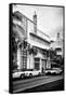 Art Deco Architecture with Yellow Cab - Miami Beach - Florida-Philippe Hugonnard-Framed Stretched Canvas