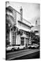 Art Deco Architecture with Yellow Cab - Miami Beach - Florida-Philippe Hugonnard-Stretched Canvas