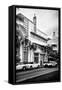 Art Deco Architecture with Yellow Cab - Miami Beach - Florida-Philippe Hugonnard-Framed Stretched Canvas