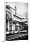 Art Deco Architecture with Yellow Cab - Miami Beach - Florida-Philippe Hugonnard-Framed Photographic Print