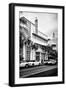 Art Deco Architecture with Yellow Cab - Miami Beach - Florida-Philippe Hugonnard-Framed Photographic Print