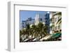 Art Deco Area with Hotels, Miami, Florida, USA-Peter Adams-Framed Photographic Print