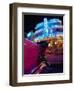 Art Deco at the Colony Hotel, South Beach, Miami, Florida-Walter Bibikow-Framed Premium Photographic Print