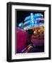 Art Deco at the Colony Hotel, South Beach, Miami, Florida-Walter Bibikow-Framed Premium Photographic Print