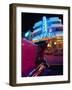 Art Deco at the Colony Hotel, South Beach, Miami, Florida-Walter Bibikow-Framed Photographic Print