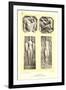 Art Deco Bas Reliefs-null-Framed Art Print