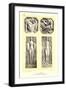 Art Deco Bas Reliefs-null-Framed Art Print