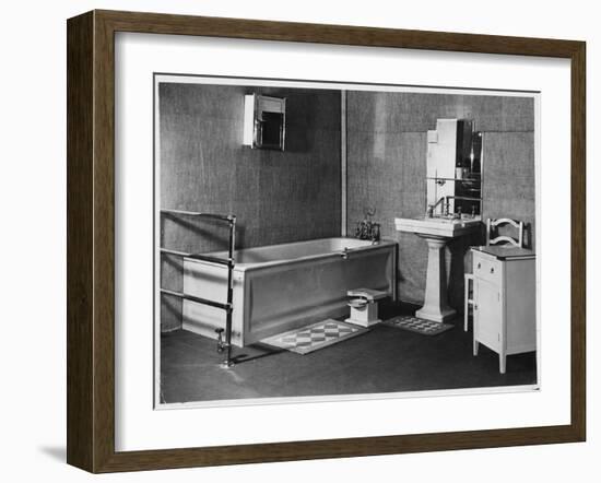 Art Deco Bathroom Suite-null-Framed Photographic Print