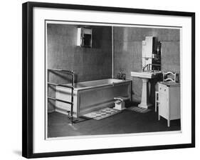 Art Deco Bathroom Suite-null-Framed Photographic Print