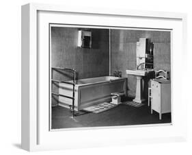 Art Deco Bathroom Suite-null-Framed Premium Photographic Print