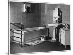 Art Deco Bathroom Suite-null-Stretched Canvas