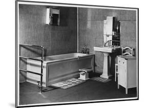 Art Deco Bathroom Suite-null-Mounted Photographic Print