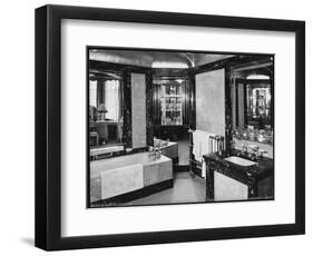 Art Deco Bathroom-null-Framed Photographic Print