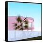 Art Deco Beach House-Claire Huntley-Framed Stretched Canvas