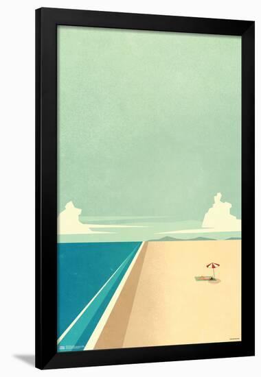 Art Deco - Beach-Trends International-Framed Poster