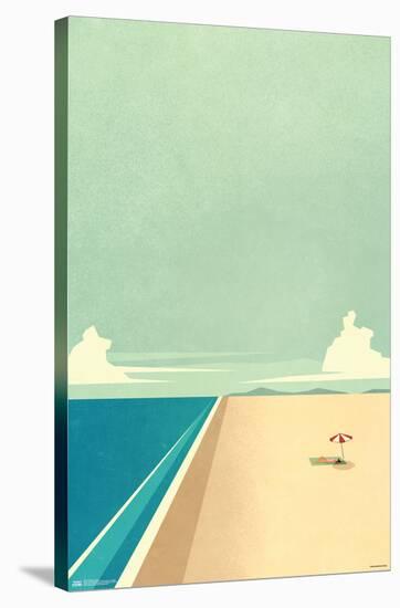 Art Deco - Beach-Trends International-Stretched Canvas