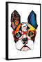 Art Deco - Boston Terrier with Glasses-Trends International-Framed Poster