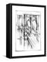 Art Deco Bridge Study II-Ethan Harper-Framed Stretched Canvas