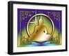 Art Deco Buddha 1-Art Deco Designs-Framed Giclee Print