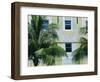 Art Deco Building Detail, South Beach, Miami Beach, Florida, USA-Sylvain Grandadam-Framed Photographic Print