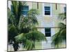 Art Deco Building Detail, South Beach, Miami Beach, Florida, USA-Sylvain Grandadam-Mounted Photographic Print