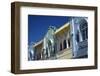 Art deco buildings, New Regent Street, Christchurch, Canterbury, South Island, New Zealand-David Wall-Framed Photographic Print