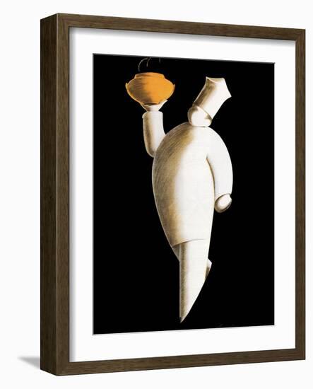 Art-Deco Chef, 1927-Federico Seneca-Framed Giclee Print