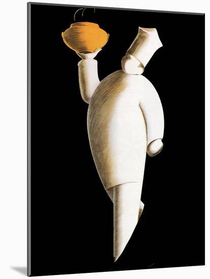 Art-Deco Chef, 1927-Federico Seneca-Mounted Giclee Print