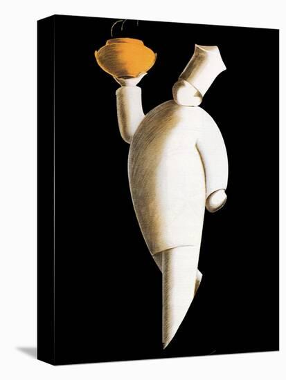 Art-Deco Chef, 1927-Federico Seneca-Stretched Canvas