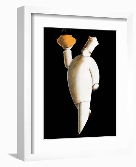 Art-Deco Chef, 1927-Federico Seneca-Framed Giclee Print