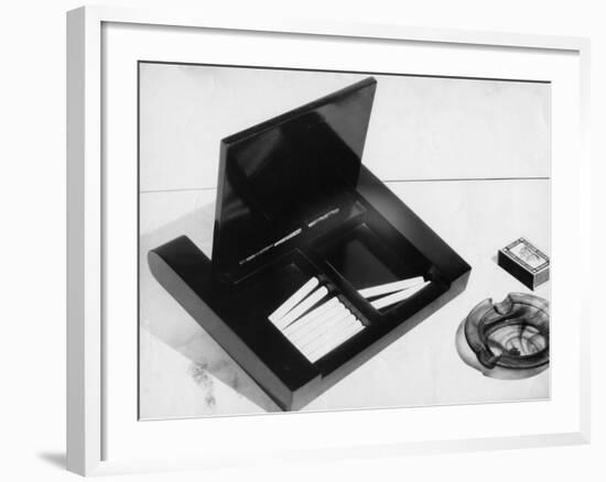 Art Deco Cigarette Case-null-Framed Photographic Print