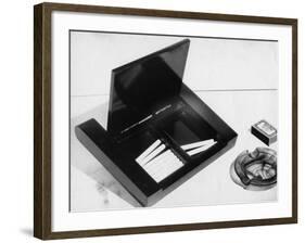 Art Deco Cigarette Case-null-Framed Photographic Print