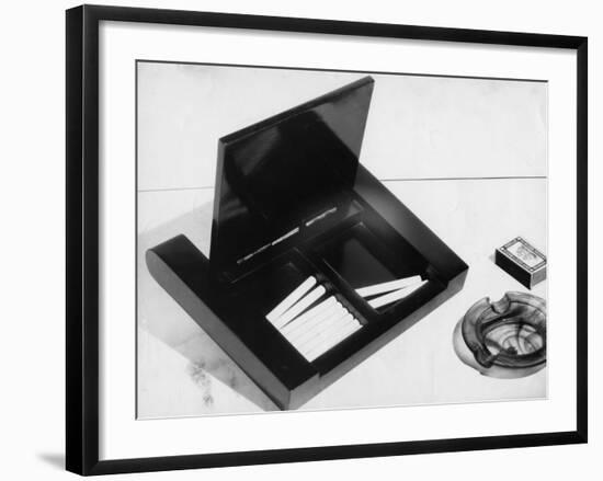 Art Deco Cigarette Case-null-Framed Photographic Print