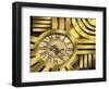 Art Deco Clock-Art Deco Designs-Framed Giclee Print