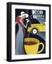 Art Deco Coffee-Martin Wickstrom-Framed Giclee Print