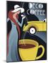 Art Deco Coffee-Martin Wickstrom-Mounted Giclee Print