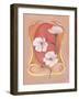 Art Deco Cosmos-Judy Mastrangelo-Framed Giclee Print