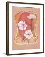 Art Deco Cosmos-Judy Mastrangelo-Framed Giclee Print